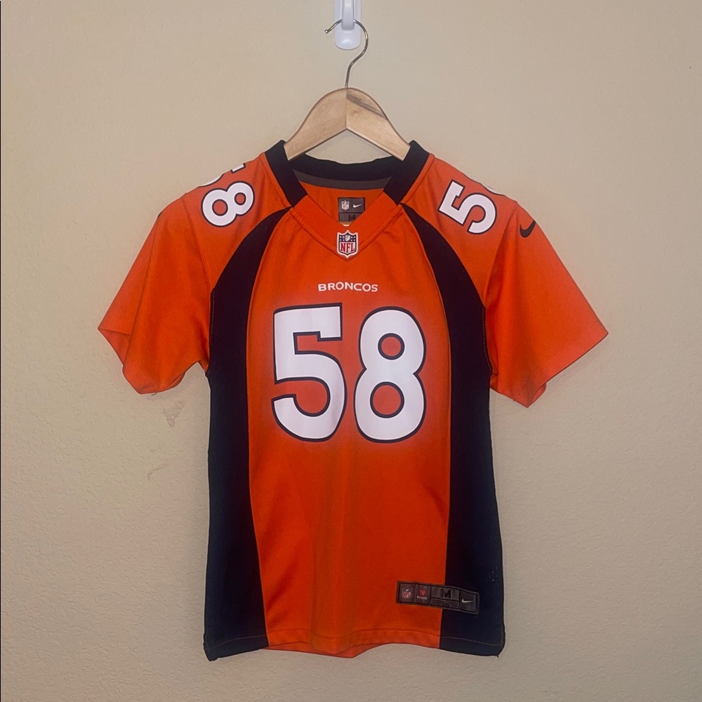 NFL Kids Orange and Black Broncos Jersey